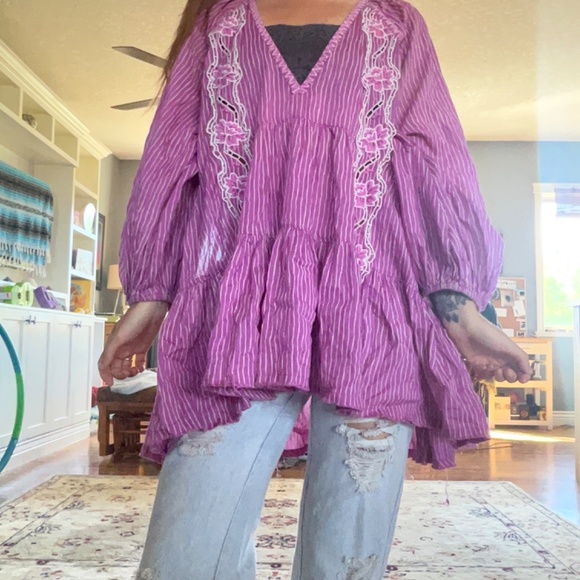 Adorable boho big sleeve blouse - Picture 5 of 5